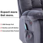 Electric Recliner Chair with Massage and Heat