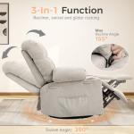 BRTHORY Adjustable Recliner Chair for Home Relaxation