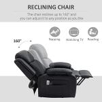 HOMCOM Electric Recliner Chair with Massage and Lift