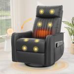 Comfortable Recliner with Massage & Heat Features