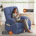 Electric Scooter Lift Chair with Massage & Heat