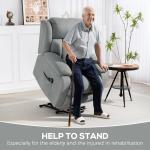 Electric Recliner Chair with Massage and Remote