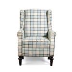 Light Blue Adjustable Recliner Chair for Relaxation