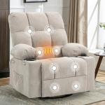 BRTHORY Electric Recliner with Massage and Heat