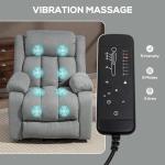 Electric Recliner Chair with Massage and Remote