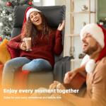 Comfortable Recliner with Massage & Heat Features
