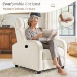 BonVache Recliner Armchair with USB Ports