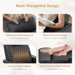 Comfortable Recliner with Massage & Heat Features