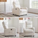 BonVache Recliner Armchair with USB Ports
