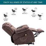 FammyLoft Electric Recliner Chair with Heat & Massage