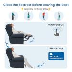 Welzona Electric Recliner Chair with USB Port