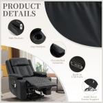 Electric Recliner Chair with Massage and Heat