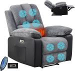 Heated Massage Recliner Sofa Chair for Home