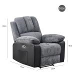 Heated Vibration Massage Electric Recliner Chair