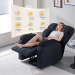 Heated Vibration Massage Electric Recliner Armchair