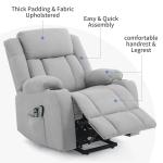 Electric Recliner Chair with Massage and Heat