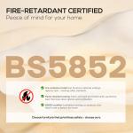 HOMCOM Adjustable Recliner Chair with Footstool - Grey