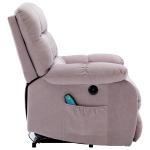 Electric Recliner Sofa with Massage and Heat