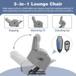 Electric Recliner Chair with Massage and Heat