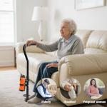 Cernzard Stand Assist with Cup Holder & Handle