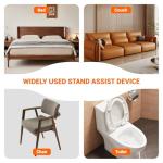 Cernzard Stand Assist with Cup Holder & Handle