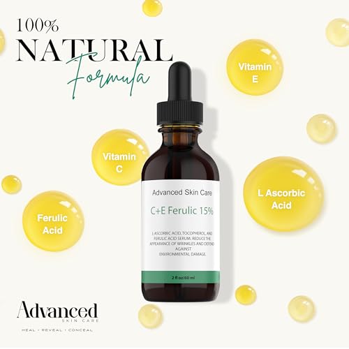 Vitamin C E Ferulic Acid Serum for Glowing Skin