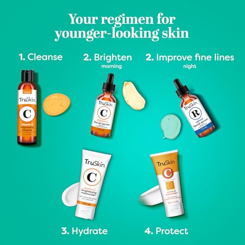 TruSkin Retinol & Vitamin C Face Serum Duo