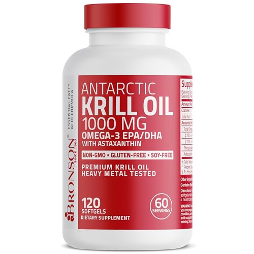 Antarctic Krill Oil 1000 mg with Omega-3s