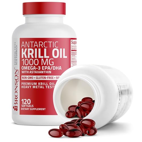 Antarctic Krill Oil 1000 mg with Omega-3s