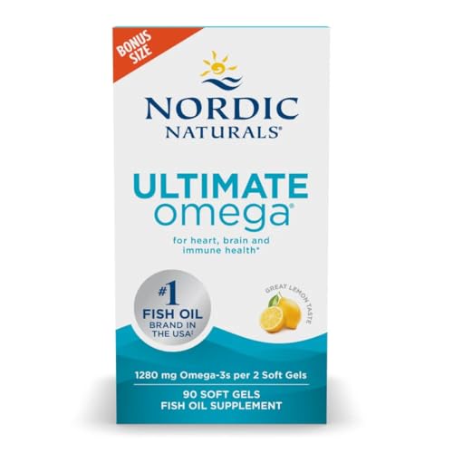 Nordic Naturals Ultimate Omega – High-Potency Fish Oil