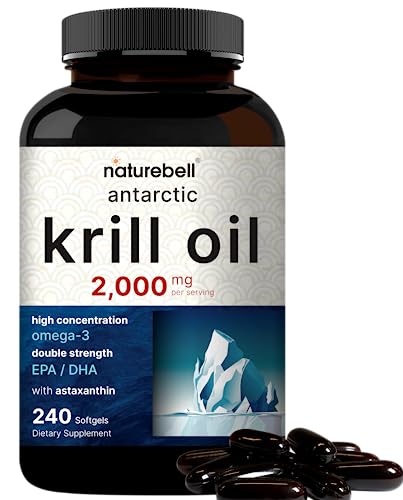 Triple Strength Antarctic Krill Oil 2000mg Softgels