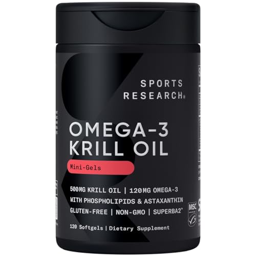 Antarctic Krill Oil Omega 3 Softgels 500mg