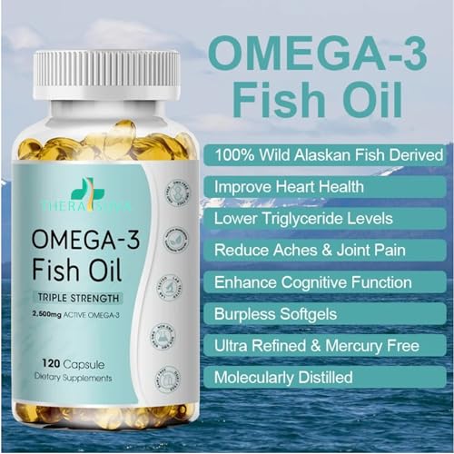 Triple Strength Omega-3 Supplement for Skin Health