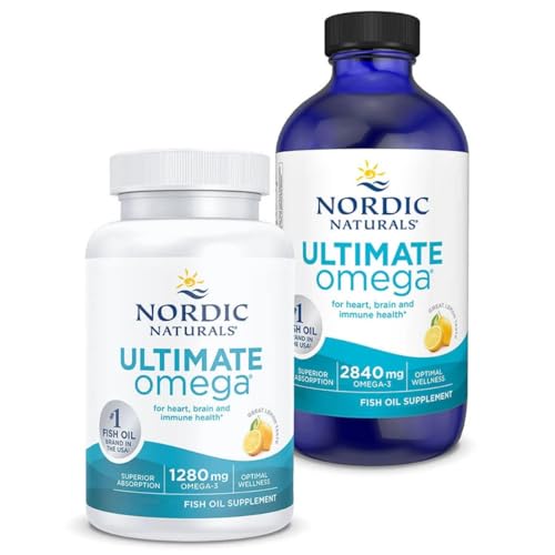 Nordic Naturals Ultimate Omega – High-Potency Fish Oil