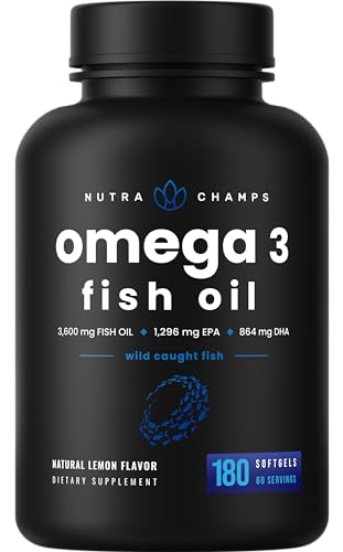 High Potency Omega 3 Fish Oil Capsules