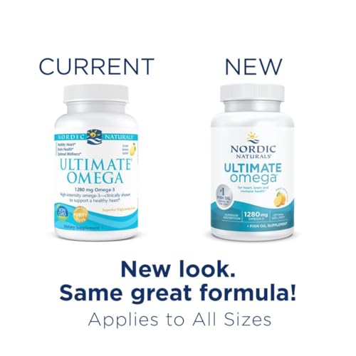 Nordic Naturals Ultimate Omega – High-Potency Fish Oil