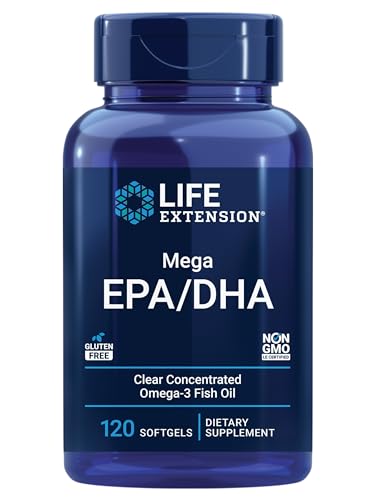 Mega EPA/DHA Omega-3 for Heart & Brain Health