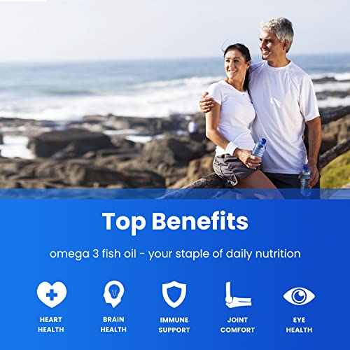 High Potency Omega 3 Fish Oil Capsules