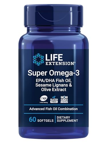 Omega-3 EPA/DHA Fish Oil with Olive Extract