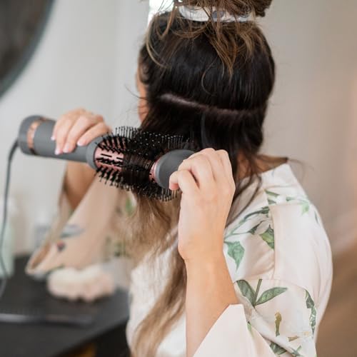 Infrared Hair Care Brush Dryer for Volumizing, Curling, Straightening