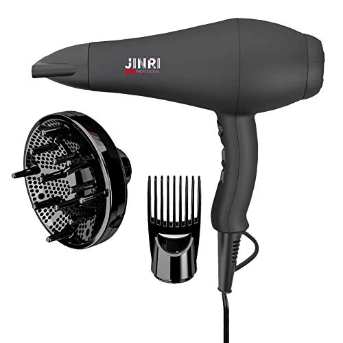 Professional Ionic Infrared Hair Dryer with Diffuser & Concentrator