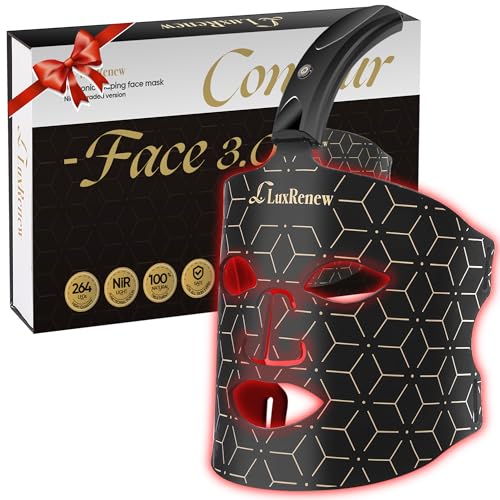 LuxRenew Infrared Skin Care Mask - Portable Rechargeable
