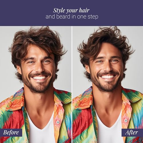 2-in-1 Infrared Hair Brush Dryer for Men