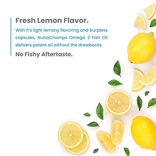 High Potency Omega 3 Fish Oil Capsules