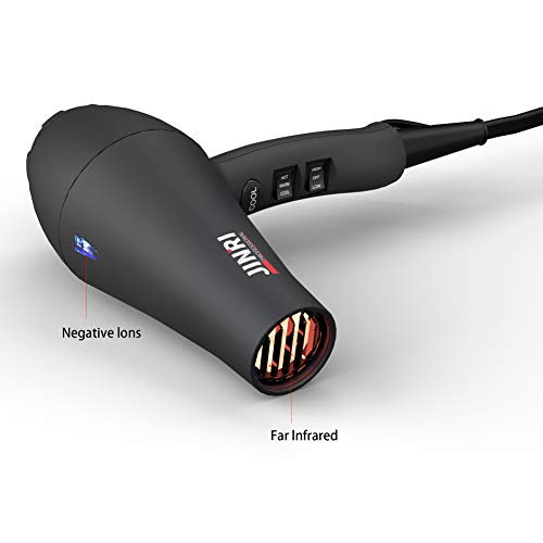 Professional Ionic Infrared Hair Dryer with Diffuser & Concentrator
