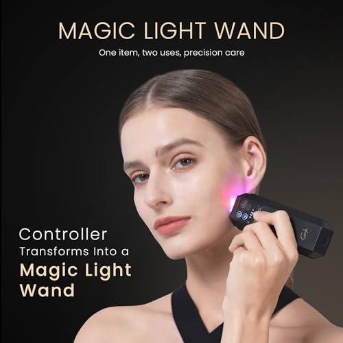 7-Color LED Light Therapy Face & Neck Mask with Infrared & Red Light Therapy