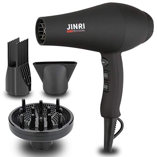 Professional Ionic Infrared Hair Dryer with Diffuser & Concentrator