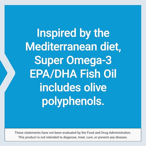 Omega-3 EPA/DHA Fish Oil with Olive Extract