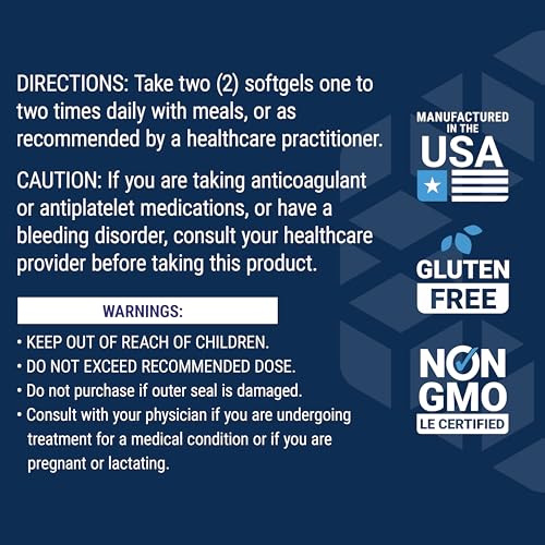 Mega EPA/DHA Omega-3 for Heart & Brain Health