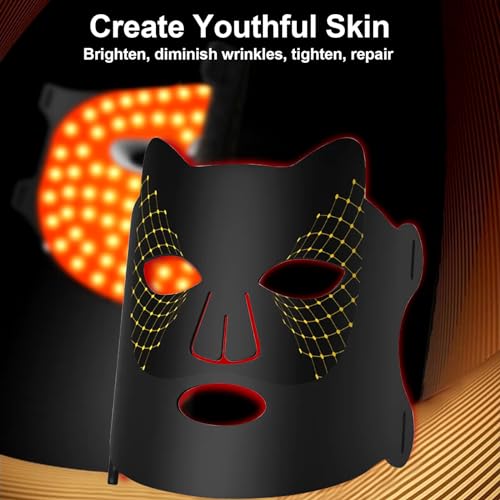 Portable Rechargeable Red Light Therapy Face Mask